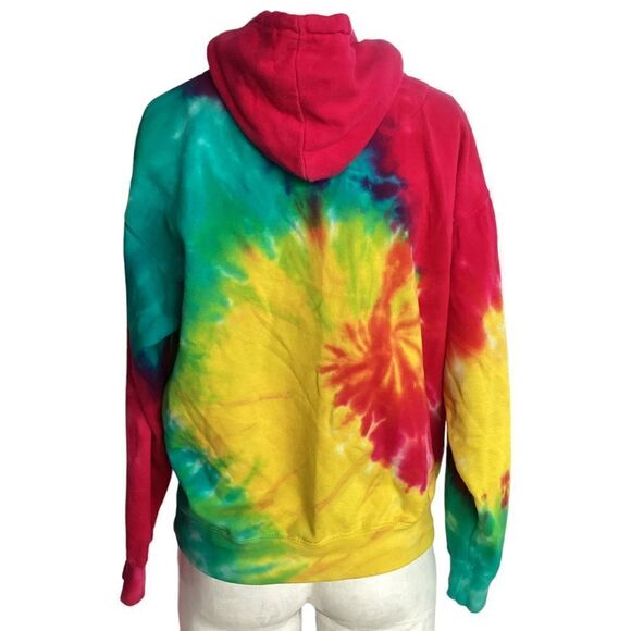 Zunie medium tie dye hoodie. 0648 - Picture 3 of 9